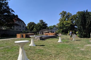 Open-Air-Kino "Ein Becken voller Männer" 